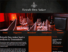 Tablet Screenshot of den-anker.be